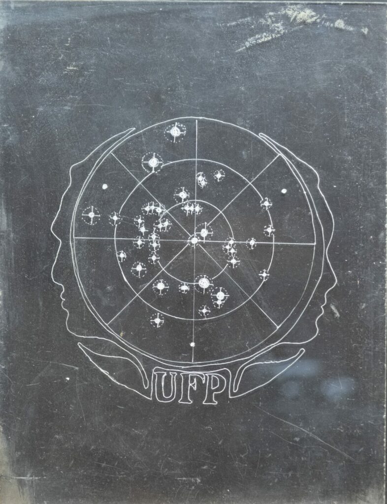 0960 UFP (Federation Logo), Acrylic undated